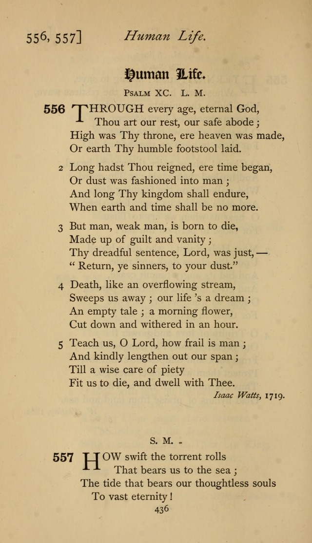 The Sacrifice of Praise. psalms, hymns, and spiritual songs designed for public worship and private devotion, with notes on the origin of hymns. page 436