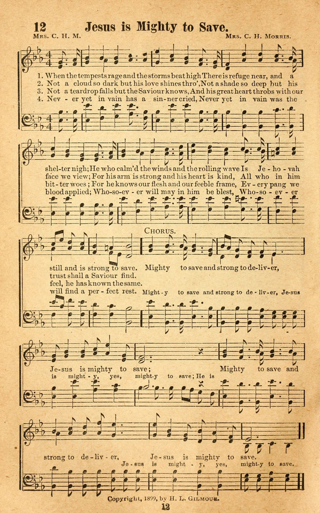 Songs of Praise and Salvation page 13