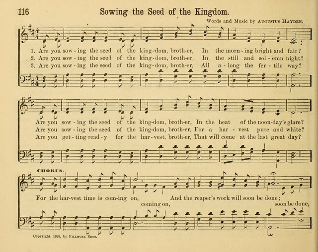 Songs of Rejoicing: a collection of new songs for the Sunday-school page 116