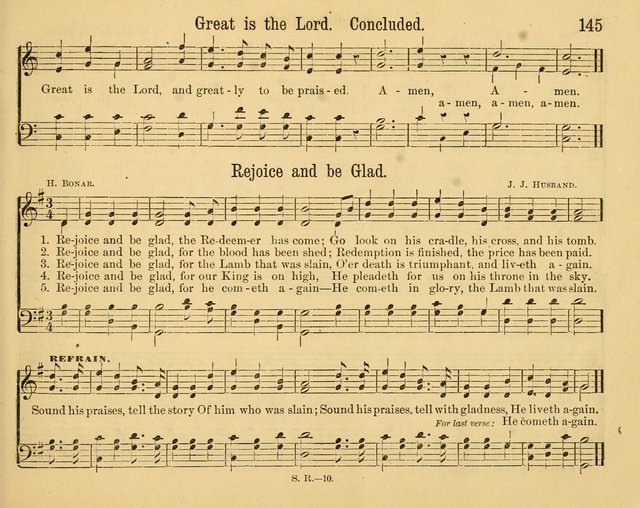 Songs of Rejoicing: a collection of new songs for the Sunday-school page 145