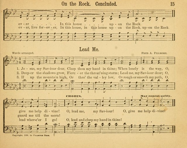 Songs of Rejoicing: a collection of new songs for the Sunday-school page 15