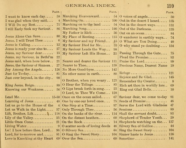 Songs of Rejoicing: a collection of new songs for the Sunday-school page 159