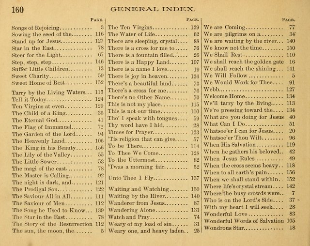 Songs of Rejoicing: a collection of new songs for the Sunday-school page 160
