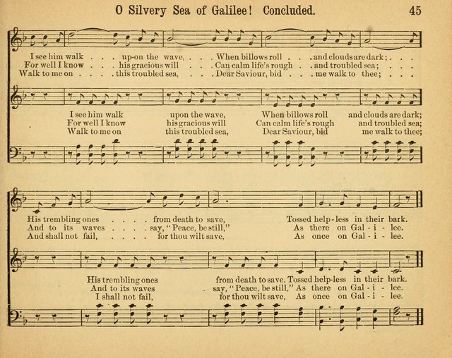 Songs of Rejoicing: a collection of new songs for the Sunday-school page 45