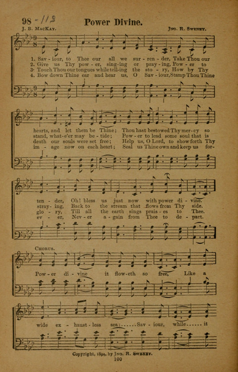 Songs of Redemption page 100