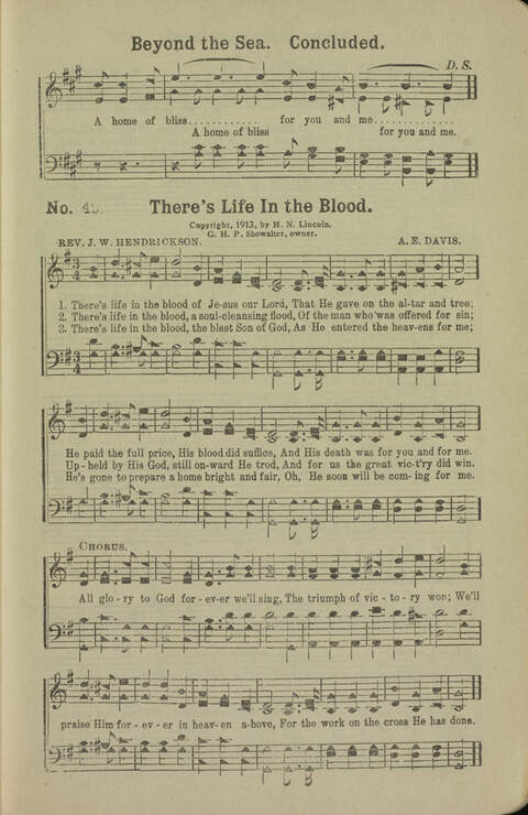 Songs of the Reapers: A treasurey of soul-stirring, spirit-reviving, sweet gospel songs, designed for evangelistic work page 51