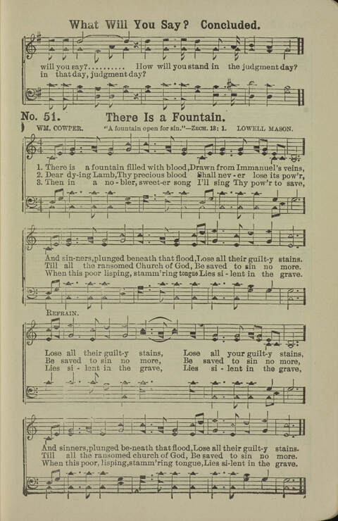 Songs of the Reapers: A treasurey of soul-stirring, spirit-reviving, sweet gospel songs, designed for evangelistic work page 53