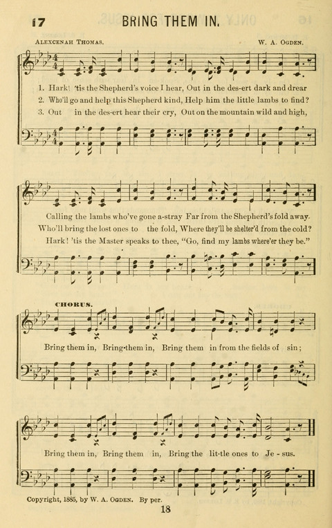 Songs of Refreshing No. 2: Adapted for use in revival meetings, camp meetings, and social service of the church page 16