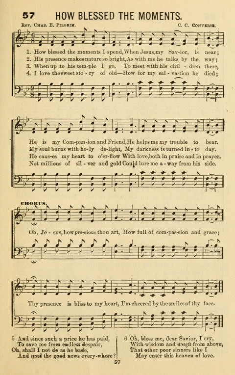 Songs of Refreshing No. 2: Adapted for use in revival meetings, camp meetings, and social service of the church page 55