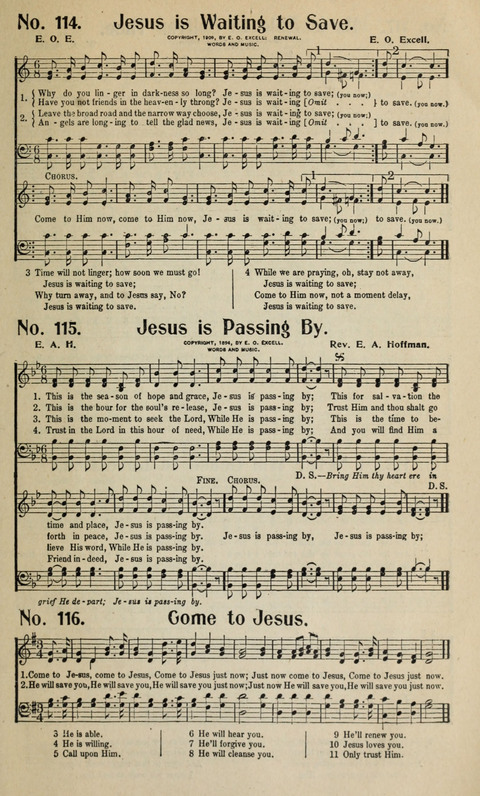 Songs of Redeeming Love: for the Church, Sunday School and other Services of the Sanctuary page 106