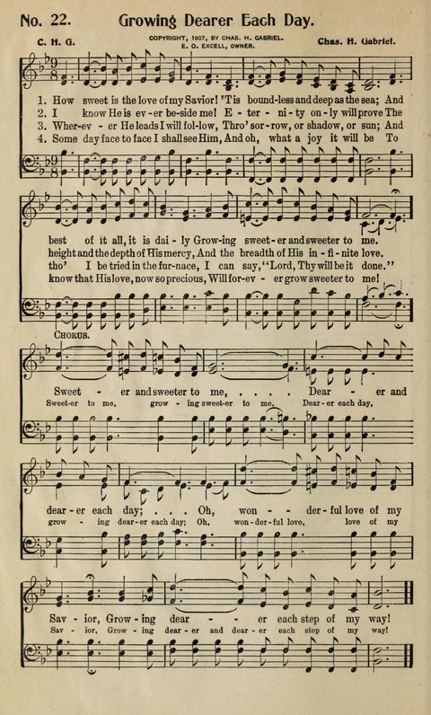 Songs of Redeeming Love: for the Church, Sunday School and other Services of the Sanctuary page 23