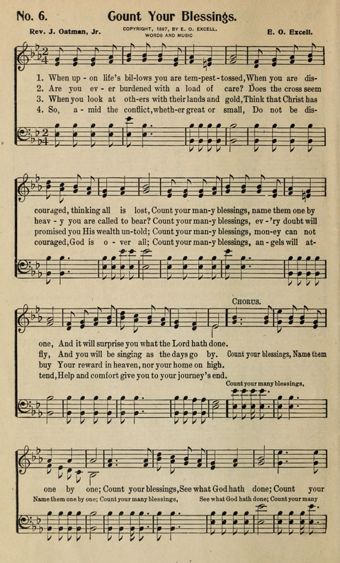 Songs of Redeeming Love: for the Church, Sunday School and other Services of the Sanctuary page 7