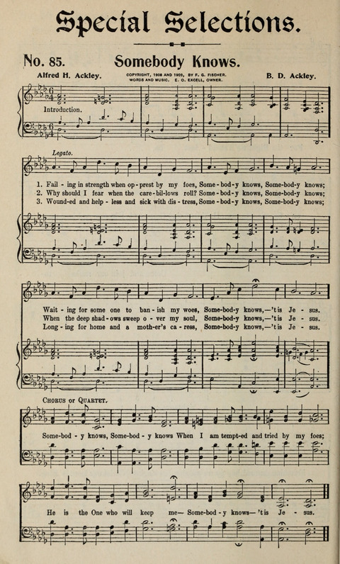 Songs of Redeeming Love: for the Church, Sunday School and other Services of the Sanctuary page 89