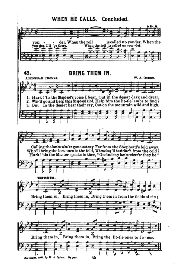 Songs of Revival Power page 43