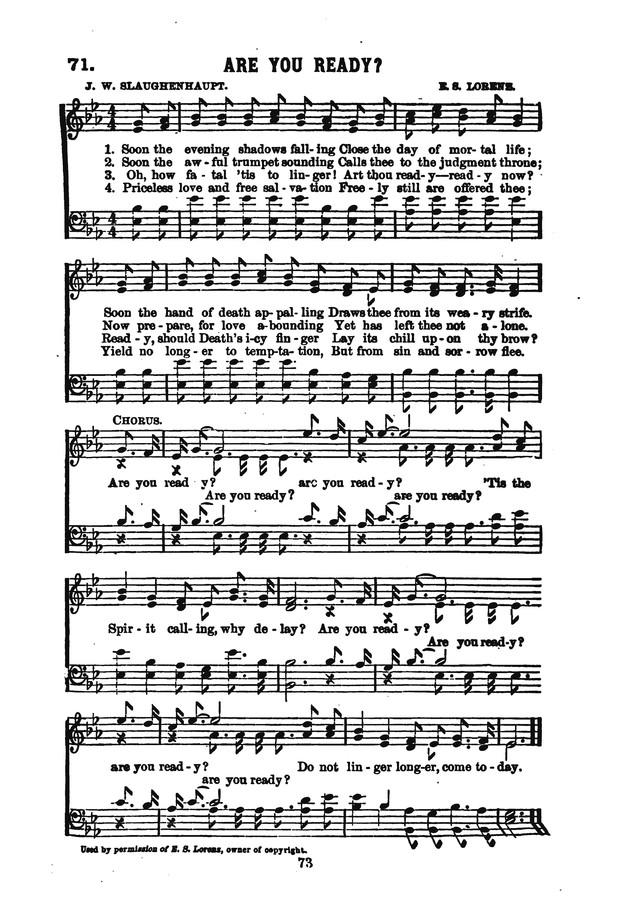 Songs of Revival Power page 71