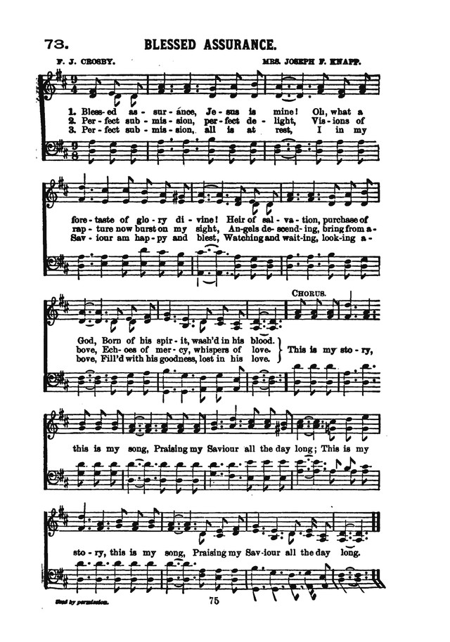 Songs of Revival Power page 73