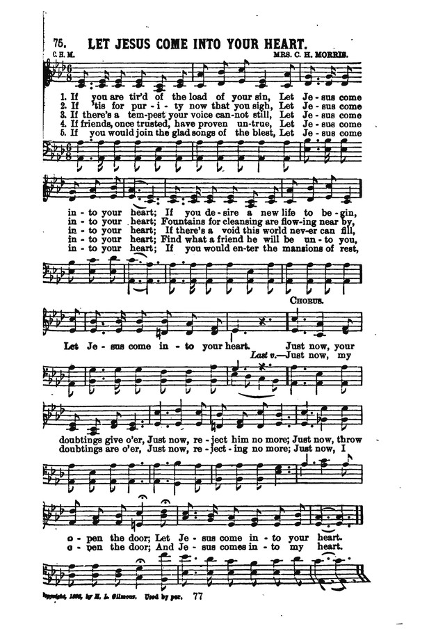 Songs of Revival Power page 75