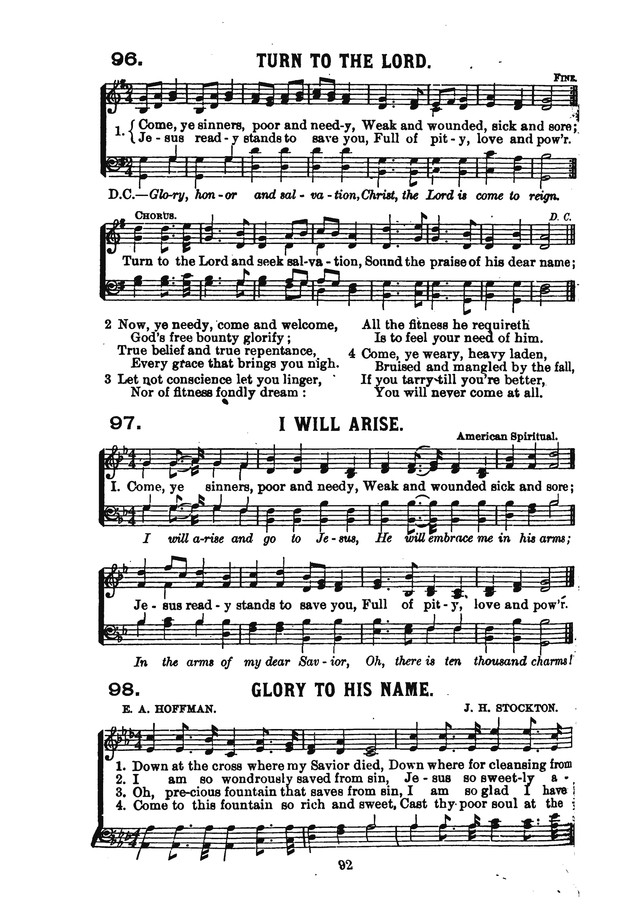 Songs of Revival Power page 90