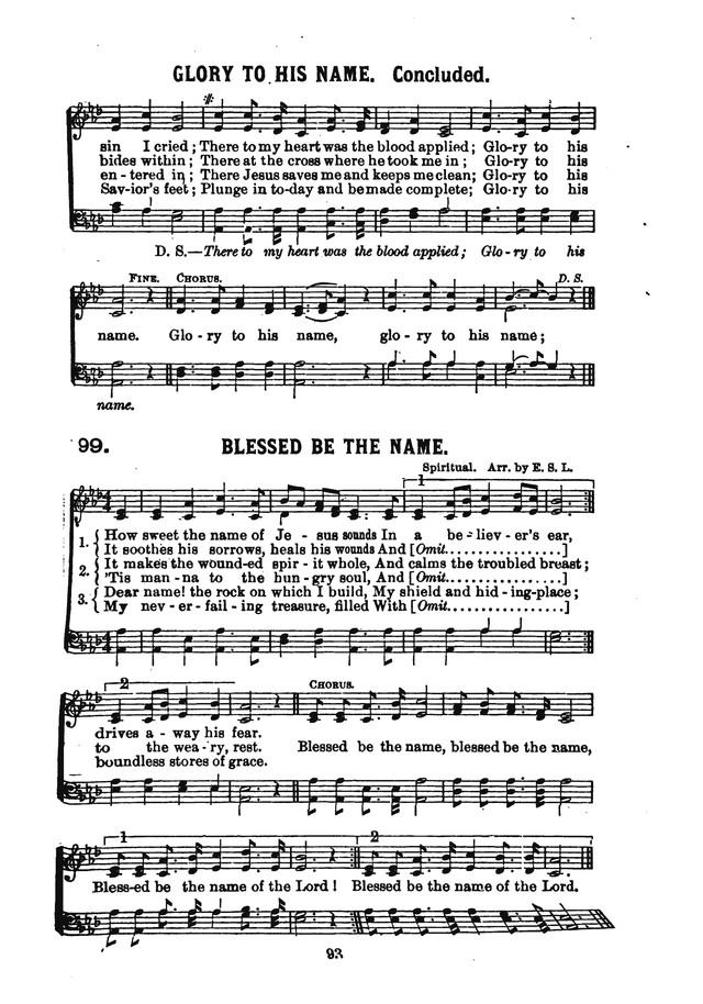 Songs of Revival Power page 91