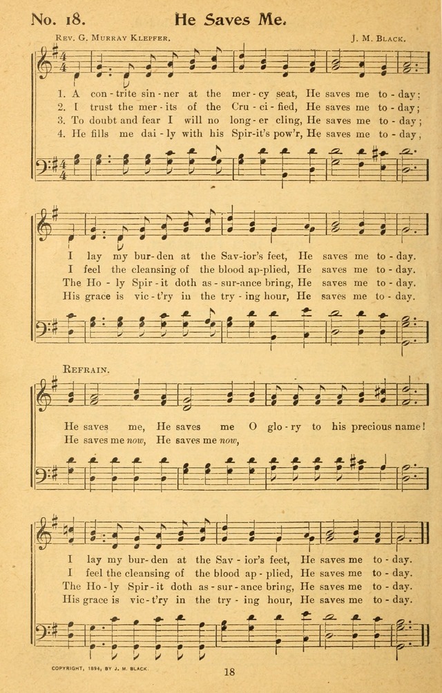 Songs of the Soul: for use in Sunday evening congregations, revivals, camp-meetings, social services, and young people