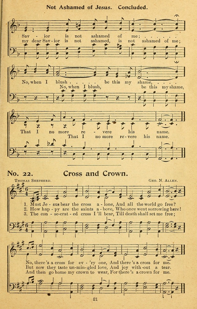 Songs of the Soul: for use in Sunday evening congregations, revivals, camp-meetings, social services, and young people