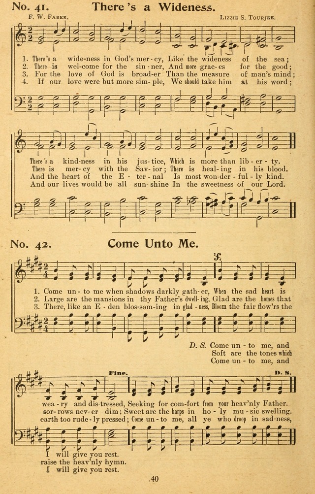 Songs of the Soul: for use in Sunday evening congregations, revivals, camp-meetings, social services, and young people