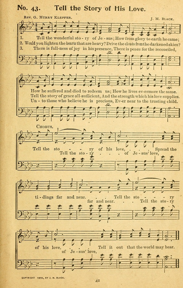 Songs of the Soul: for use in Sunday evening congregations, revivals, camp-meetings, social services, and young people