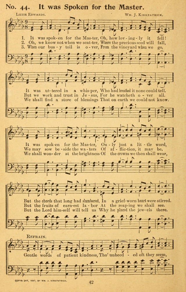 Songs of the Soul: for use in Sunday evening congregations, revivals, camp-meetings, social services, and young people