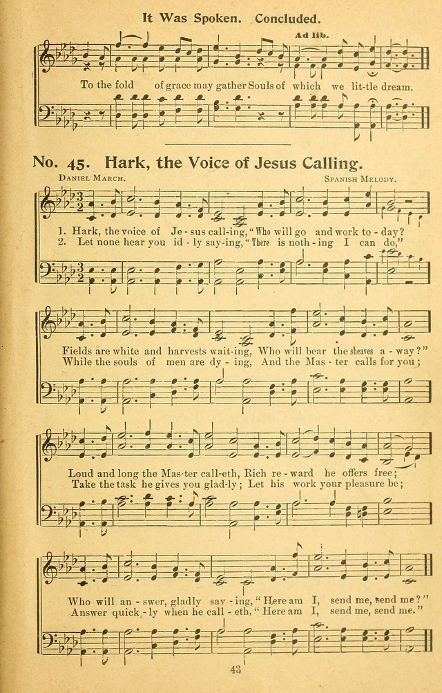 Songs of the Soul: for use in Sunday evening congregations, revivals, camp-meetings, social services, and young people