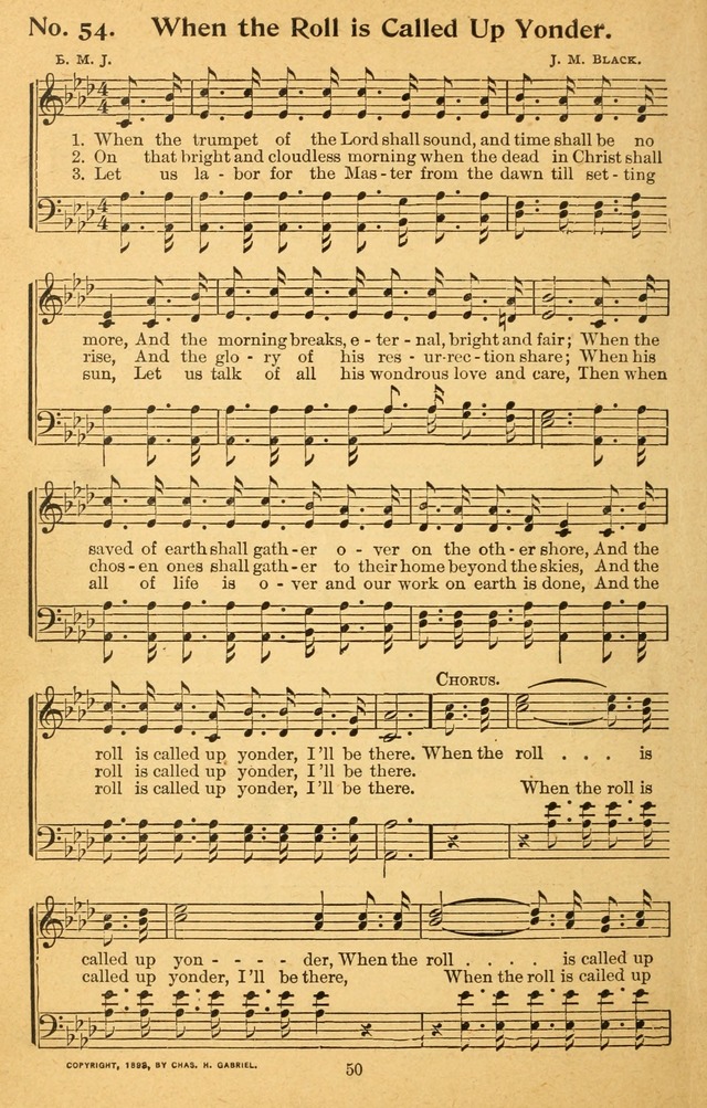 Songs of the Soul: for use in Sunday evening congregations, revivals, camp-meetings, social services, and young people