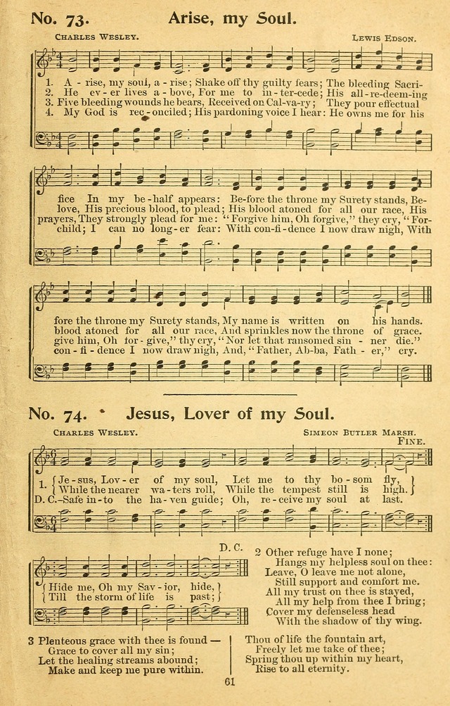 Songs of the Soul: for use in Sunday evening congregations, revivals, camp-meetings, social services, and young people