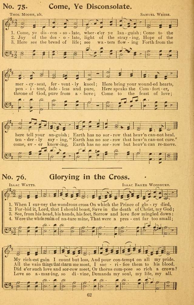 Songs of the Soul: for use in Sunday evening congregations, revivals, camp-meetings, social services, and young people