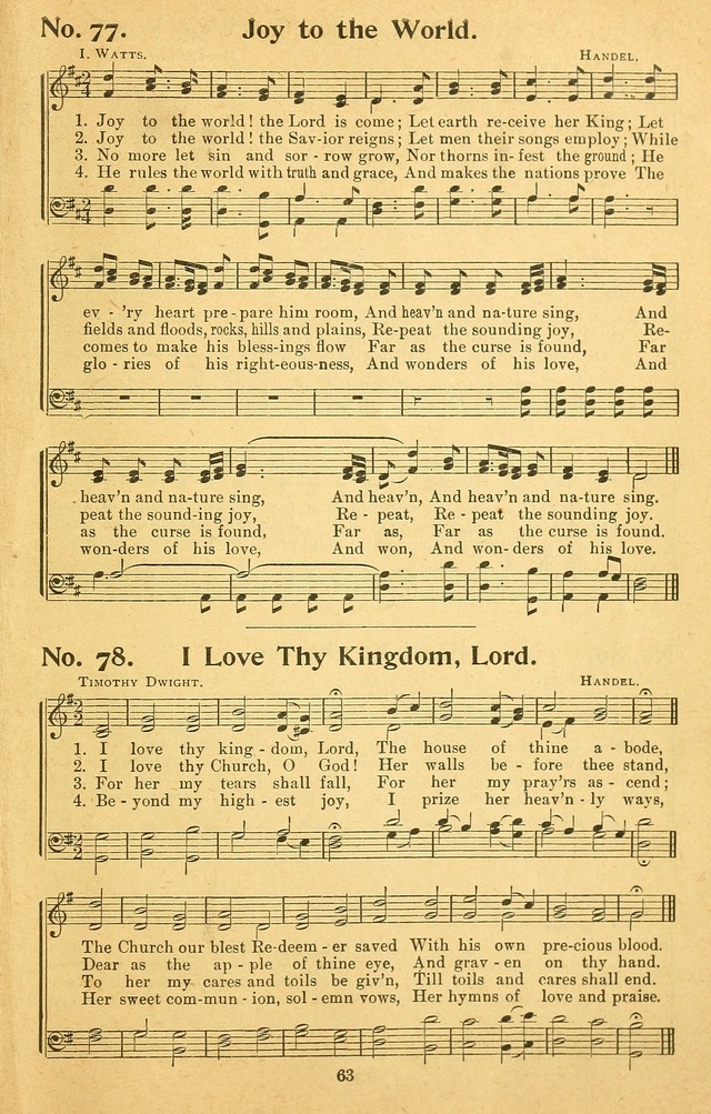 Songs of the Soul: for use in Sunday evening congregations, revivals, camp-meetings, social services, and young people