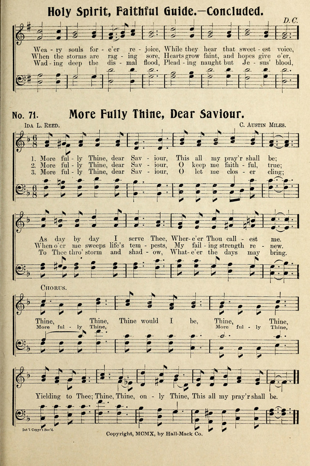 Songs of Service page 67