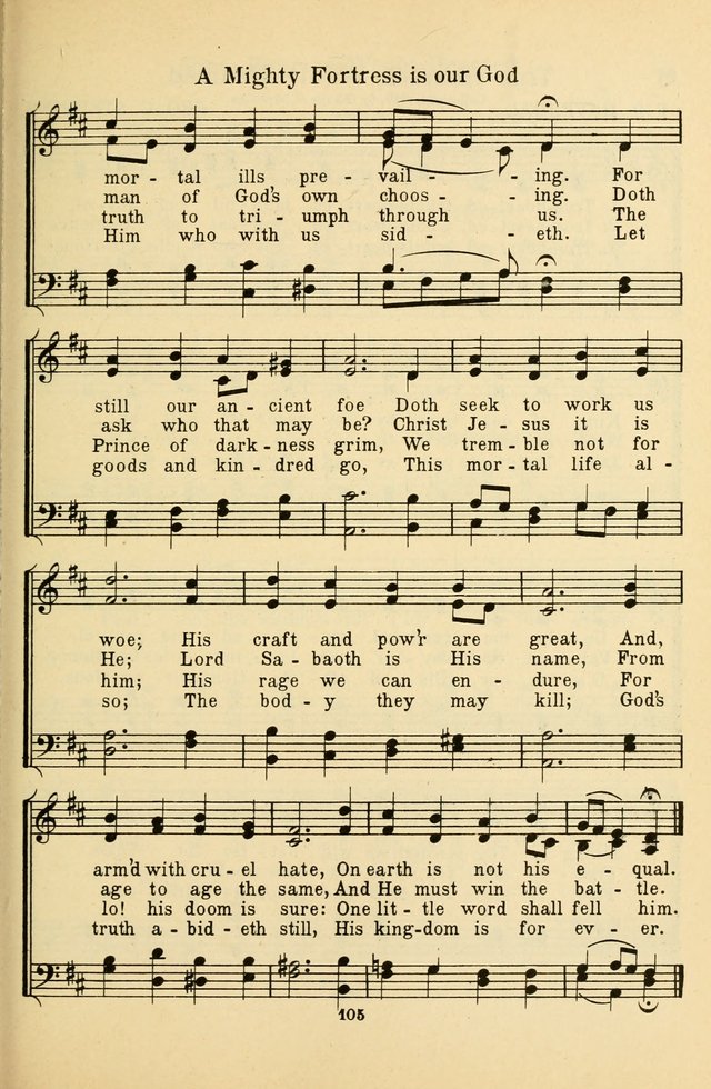 Songs of Service: for use in assemblies of young people and older boys and girls page 107