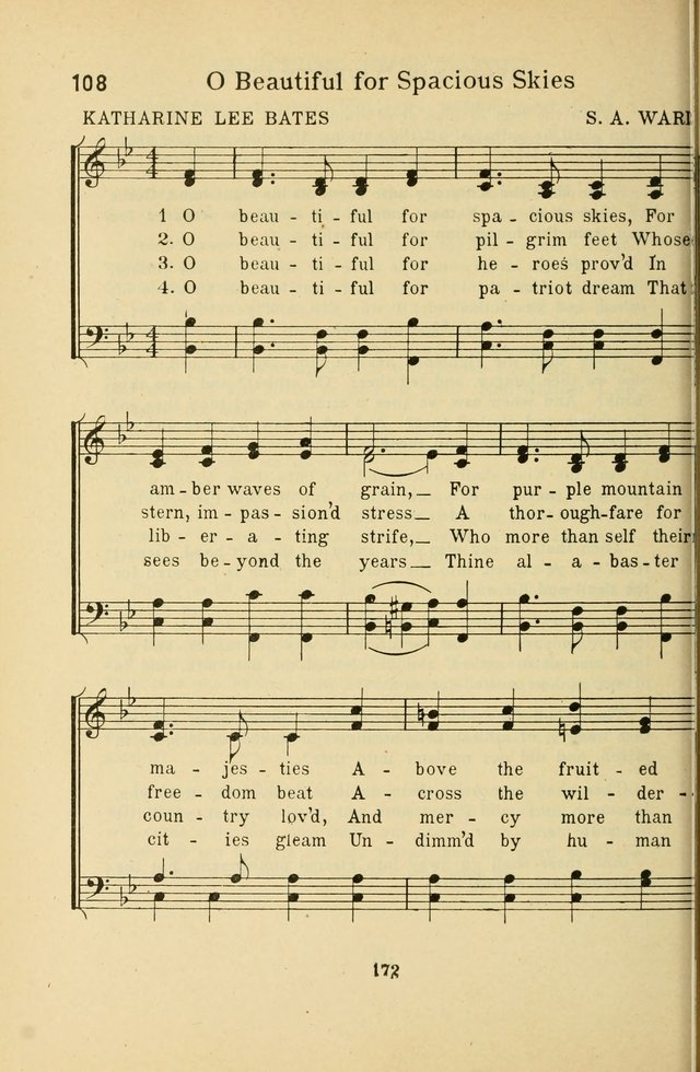 Songs of Service: for use in assemblies of young people and older boys and girls page 174