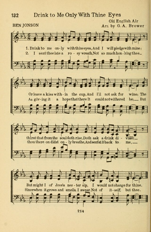 Songs of Service: for use in assemblies of young people and older boys and girls page 216