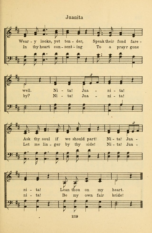 Songs of Service: for use in assemblies of young people and older boys and girls page 221