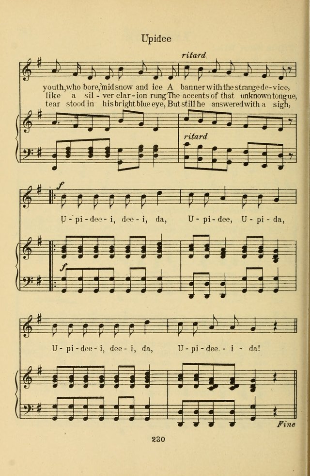 Songs of Service: for use in assemblies of young people and older boys and girls page 232