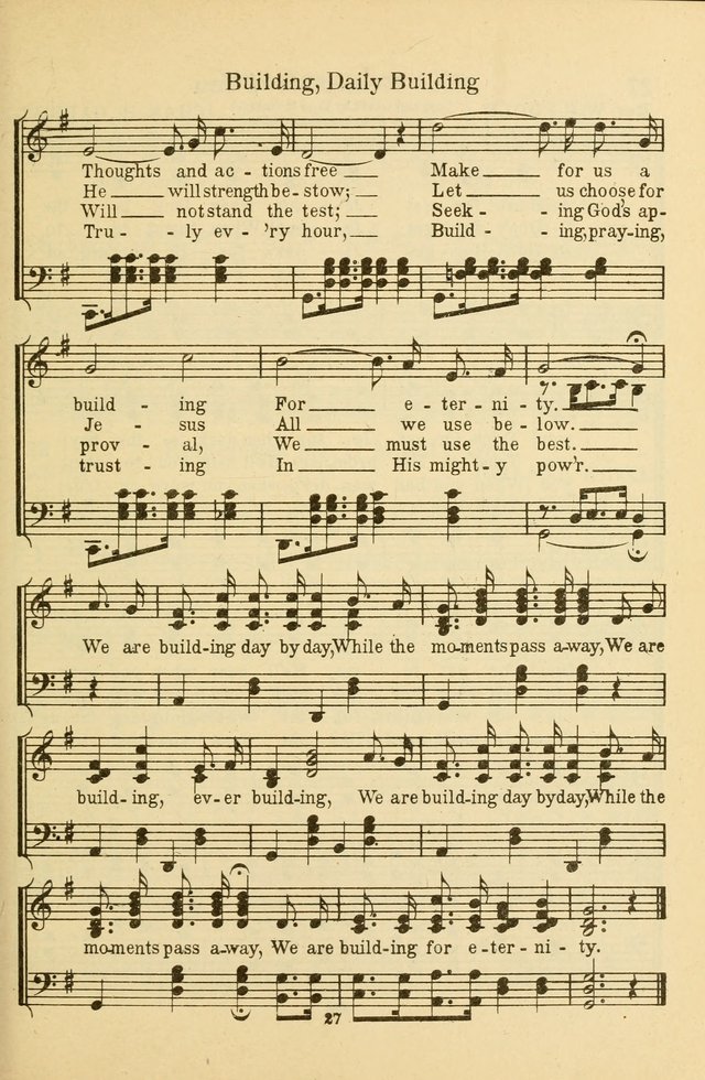 Songs of Service: for use in assemblies of young people and older boys and girls page 29