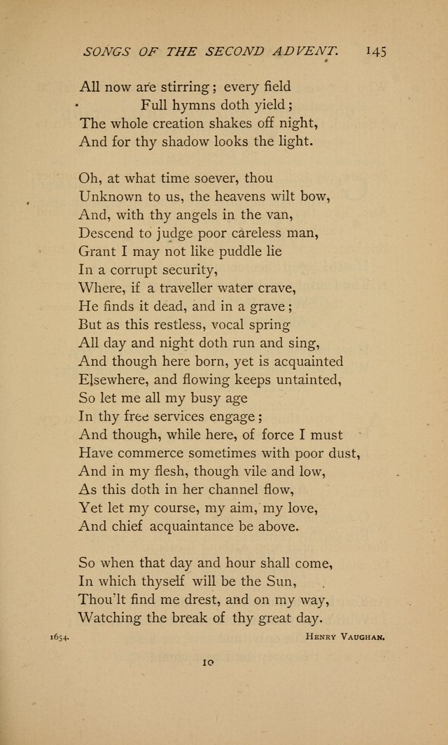 Songs of the Soul: gathered out of many lands and ages page 145