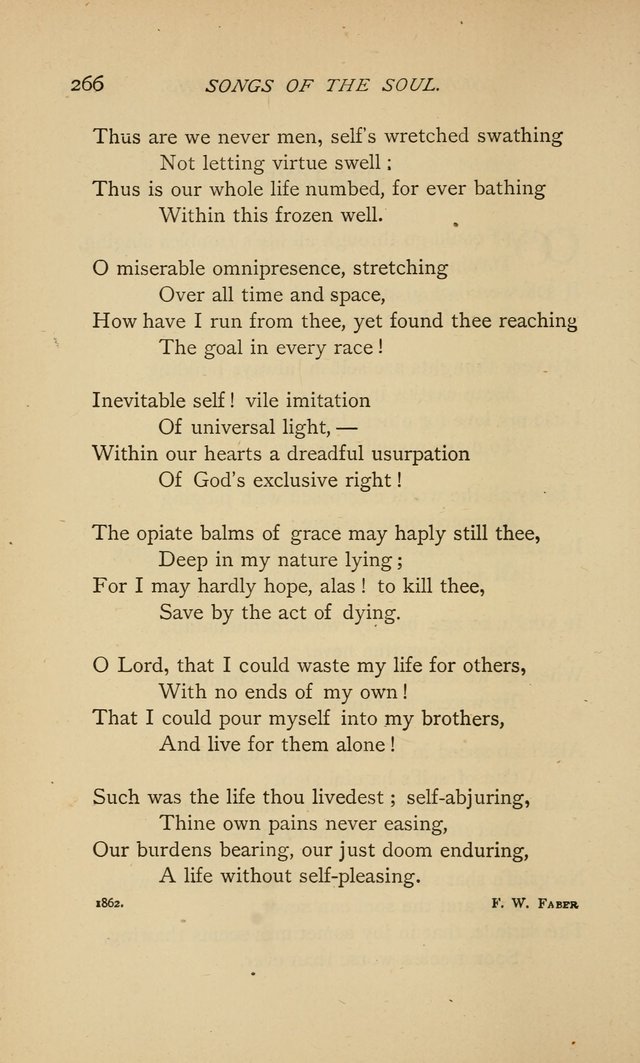 Songs of the Soul: gathered out of many lands and ages page 266