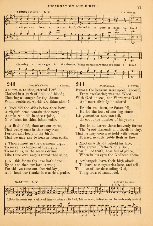 A Selection of Spiritual Songs: with music for the Church and the Choir page 104