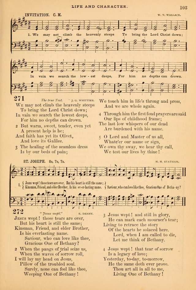 A Selection of Spiritual Songs: with music for the Church and the Choir page 114