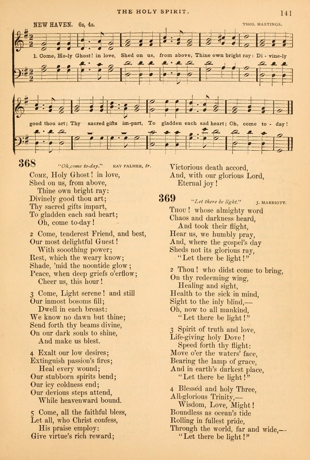 A Selection of Spiritual Songs: with music for the Church and the Choir page 152