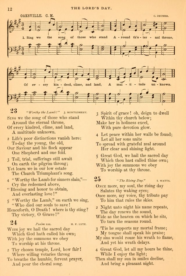 A Selection of Spiritual Songs: with music for the Church and the Choir page 23