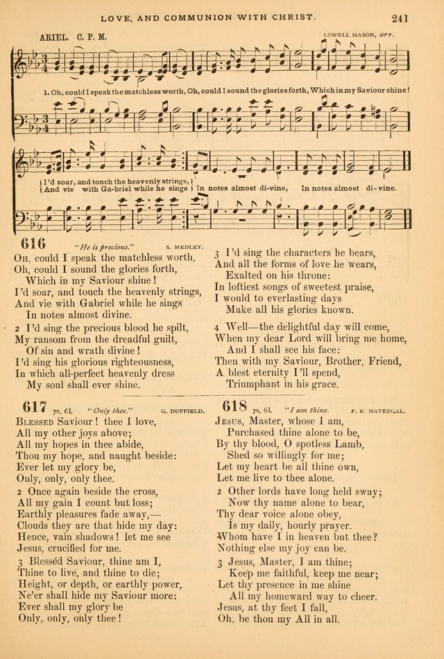 A Selection of Spiritual Songs: with music for the Church and the Choir page 252