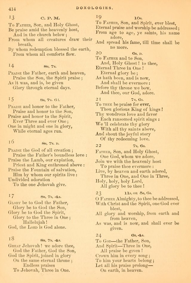 A Selection of Spiritual Songs: with music for the Church and the Choir page 425