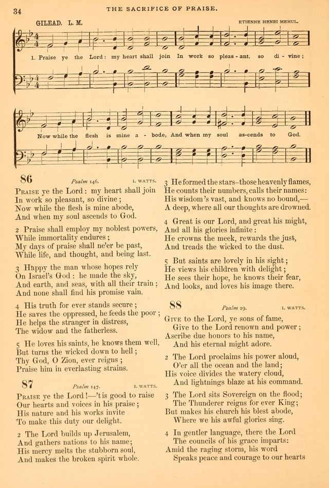 A Selection of Spiritual Songs: with music for the Church and the Choir page 45