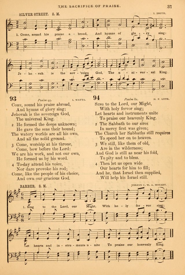 A Selection of Spiritual Songs: with music for the Church and the Choir page 48